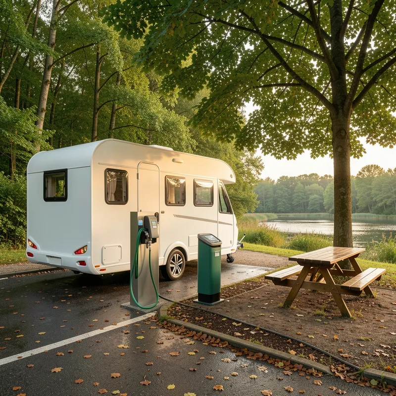 Aires de service camping-car en Sologne : tarifs, équipements et cartes 2026