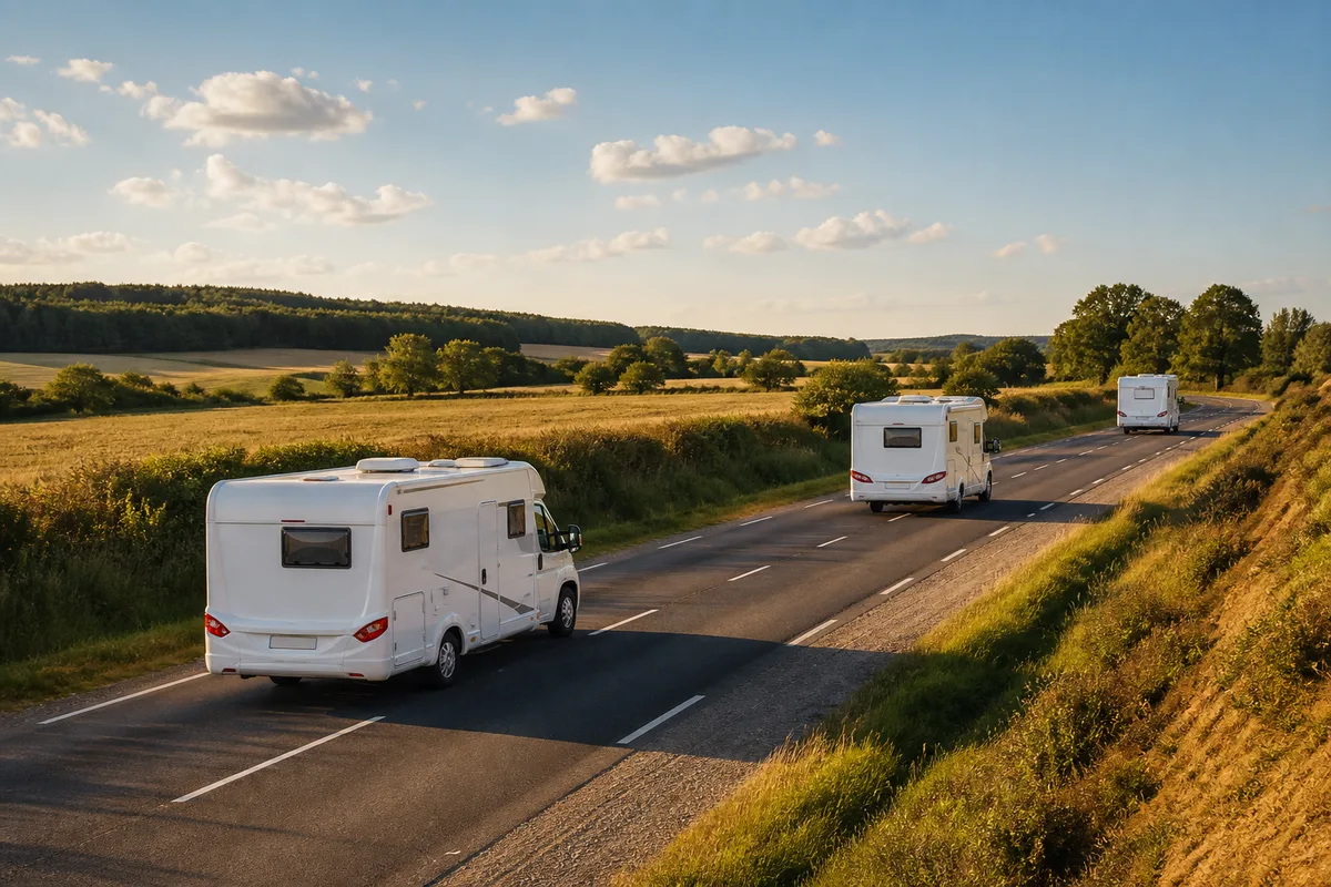Voyage à plusieurs camping-cars : organiser le convoi